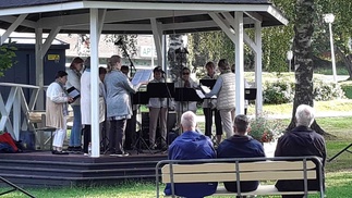 Puistokonsertti Anttolan satamassa 24.8.2023 

