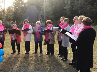 3.10.2020 esiinnyimme Asilan Erämajan pihassa 90-vuotisjuhlilla.  Koronan takia ulkoesiintyminen.